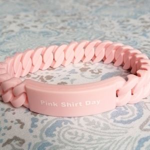 Pink Shirt Day bracelet